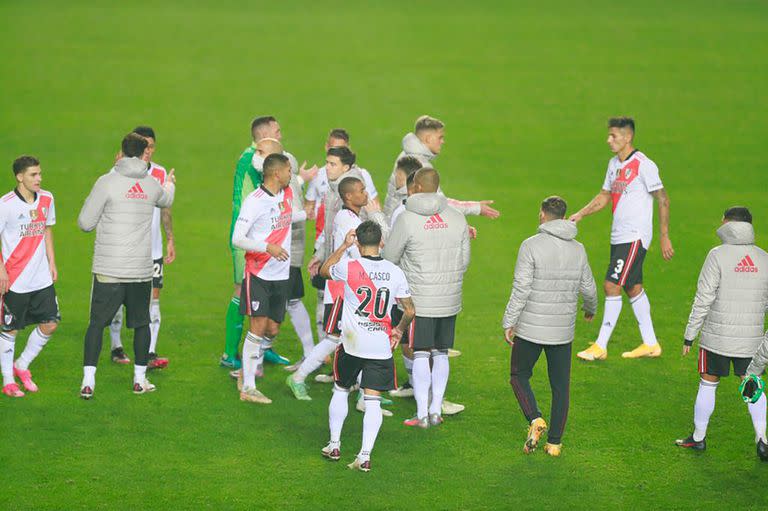 River, luego de la eliminación a manos de Boca en los octavos de final de la Copa Argentina.