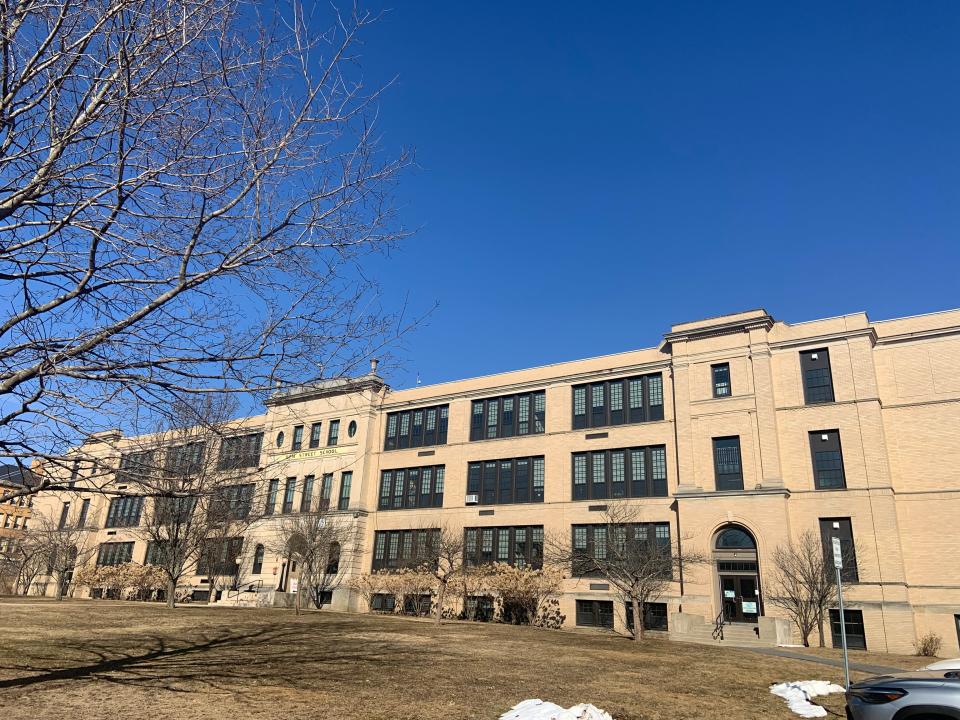 The former Elm St. School building in Gardner currently houses the Gardner Academy for Learning and Technology, the Boys and Girls Club of Gardner, and the Gardner Public Schools' Central Office.