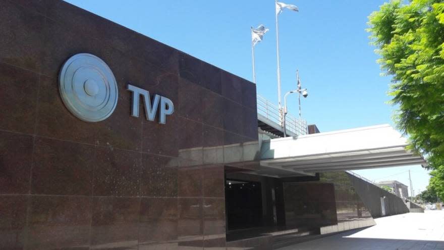 Sede de la TV Pública en Buenos Aires.