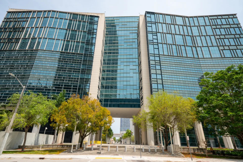 U.S. courthouse in downtown Miami. 