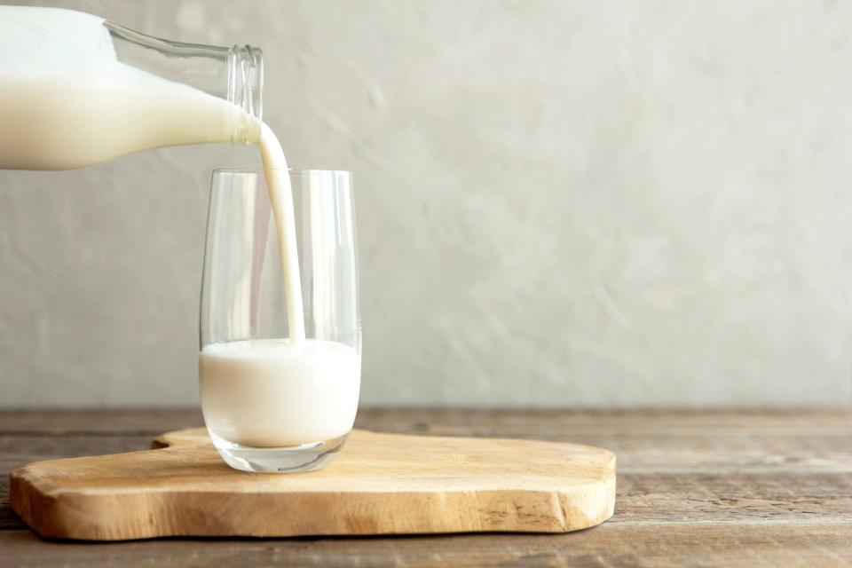 <p>There’s nothing like dipping a cookie into a tall, cold, glass of milk, whether you’re five years old or fifty. But for the more than <a href="https://www.niddk.nih.gov/health-information/digestive-diseases/lactose-intolerance/definition-facts" rel="nofollow noopener" target="_blank" data-ylk="slk:one-third;elm:context_link;itc:0;sec:content-canvas" class="link ">one-third </a>of all Americans (and <a href="https://www.niddk.nih.gov/health-information/digestive-diseases/lactose-intolerance/definition-facts" rel="nofollow noopener" target="_blank" data-ylk="slk:68%;elm:context_link;itc:0;sec:content-canvas" class="link ">68%</a> of the worldwide population!) who are lactose-intolerant, drinking or eating dairy products such as milk, ice cream and cream cheese can send them running to the bathroom with gas, diarrhea, <a href="https://www.goodhousekeeping.com/health/wellness/a34635653/why-am-i-always-bloated/" rel="nofollow noopener" target="_blank" data-ylk="slk:bloating,;elm:context_link;itc:0;sec:content-canvas" class="link ">bloating,</a> abdominal pain and nausea. </p><p>Here’s why: milk naturally contains a complex sugar called lactose. “Lactose intolerance happens when the small intestine doesn't make enough lactase, which is the enzyme needed to digest and break down lactose into the simpler sugars glucose and galactose,” explains <a href="https://www.bcdietitians.ca/british-columbia/langley-city/dietitian-services/amy-chow" rel="nofollow noopener" target="_blank" data-ylk="slk:Amy Chow, RD,;elm:context_link;itc:0;sec:content-canvas" class="link ">Amy Chow, RD,</a> a registered dietitian nutritionist in Langley City, BC, who works with children and adults with food allergies and intolerances. Lactose intolerance can run in families, and is <a href="https://www.niddk.nih.gov/health-information/digestive-diseases/lactose-intolerance/definition-facts#morelikely" rel="nofollow noopener" target="_blank" data-ylk="slk:more common;elm:context_link;itc:0;sec:content-canvas" class="link ">more common </a>in the Asian-American, African-American, Hispanic/Latinx and Indigenous American populations.</p><p>The huge explosion in the market of <a href="https://www.goodhousekeeping.com/health/diet-nutrition/g27128821/best-milk-alternative-substitutes/" rel="nofollow noopener" target="_blank" data-ylk="slk:plant-based milks;elm:context_link;itc:0;sec:content-canvas" class="link ">plant-based milks </a>has made life a lot easier for the lactose-intolerant, who can choose from a vast array of milk alternatives, including oat, almond, soy and coconut milk (plus <a href="https://www.goodhousekeeping.com/food-products/g32032886/best-dairy-free-ice-cream-brands/" rel="nofollow noopener" target="_blank" data-ylk="slk:frozen desserts;elm:context_link;itc:0;sec:content-canvas" class="link ">frozen desserts </a>made from all of the above). But still, there are benefits to drinking milk that comes from a cow, says Chow. “Milk alternatives can differ widely in nutrition profile,” she says. “For example, almond milk typically has 1g of protein compared to 8g of protein in cow’s milk.”</p><p>Thankfully, for the estimated <a href="https://news.cornell.edu/stories/2005/06/lactose-intolerance-linked-ancestral-struggles-climate-diseases" rel="nofollow noopener" target="_blank" data-ylk="slk:50 million Americans;elm:context_link;itc:0;sec:content-canvas" class="link ">50 million Americans</a> who can’t tolerate dairy, there are several tasty dairy products that come from a cow — and have the same nutrition profile as regular milk — but magically have the lactose removed (or try an all-new strategy for making the milk easier to digest). Here are a few faves:</p>