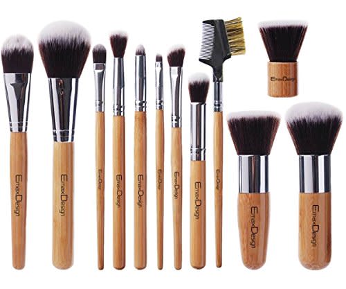 11) 12 Piece-Makeup Brush Set