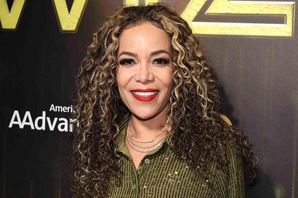 <p>Jamie McCarthy/Getty</p> Sunny Hostin, April 2024