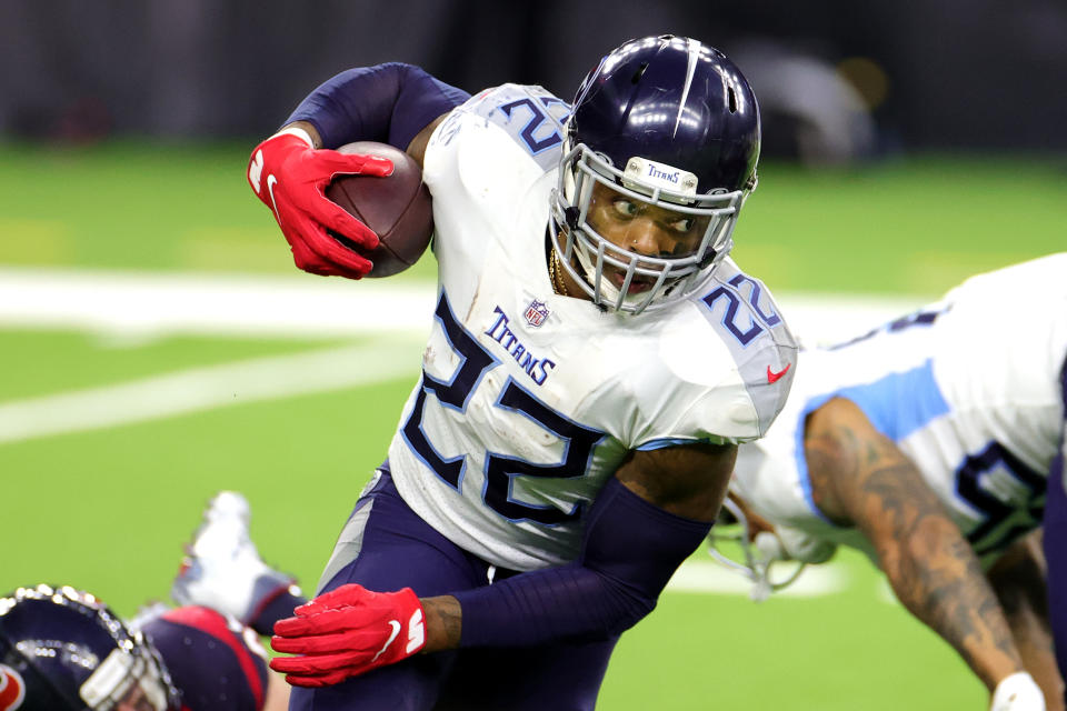 Derrick Henry is the NFL&#39;s best pure runner. (Photo by Carmen Mandato/Getty Images)