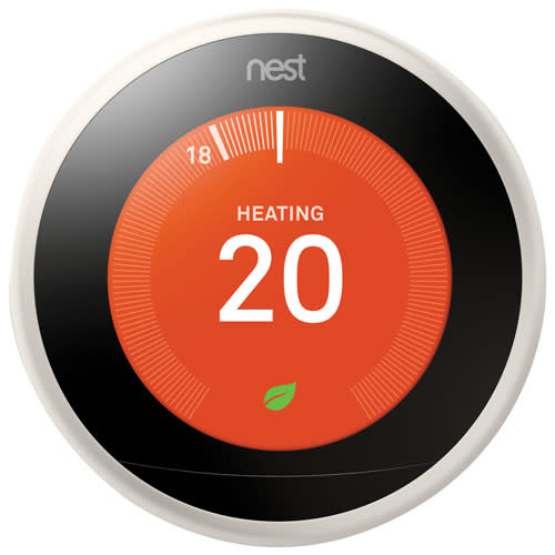 Google Nest Wi-Fi Smart Learning Thermostat. Image via Best Buy Canada.