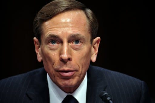 Former CIA chief David Petraeus, pictured here in January 2012, told lawmakers Friday he knew from the outset that a deadly attack on a US mission in Libya was the work of terrorists, in his first outing since his resignation