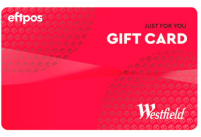 Westfield gift card