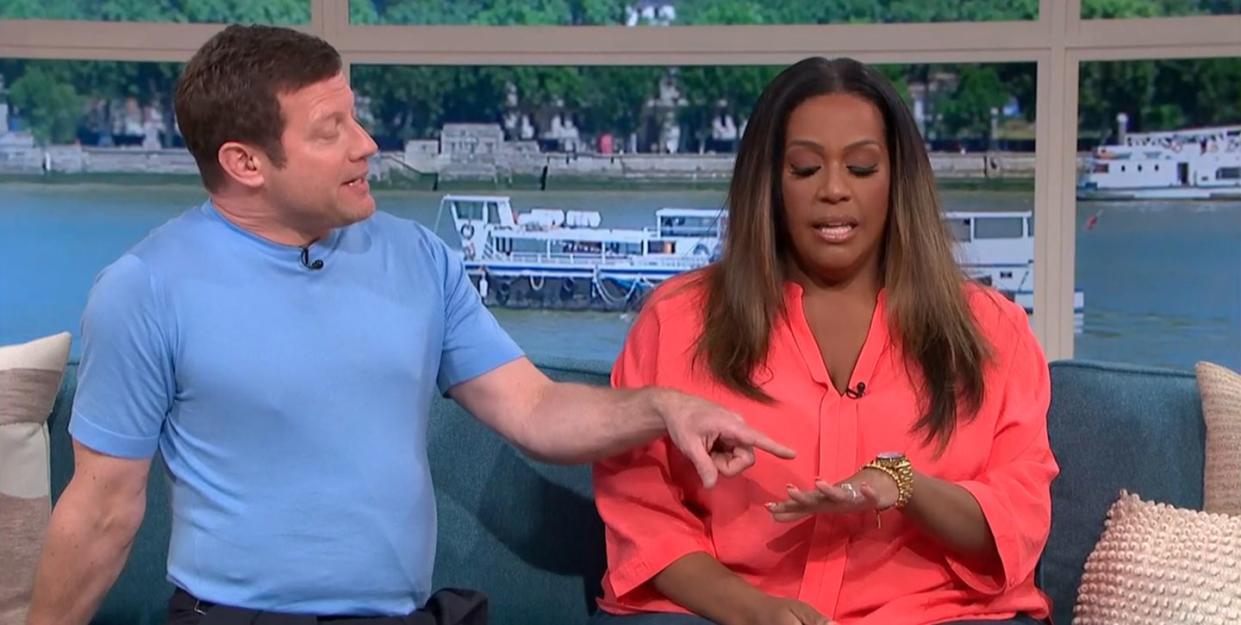 alison hammond, dermot o'leary, this morning