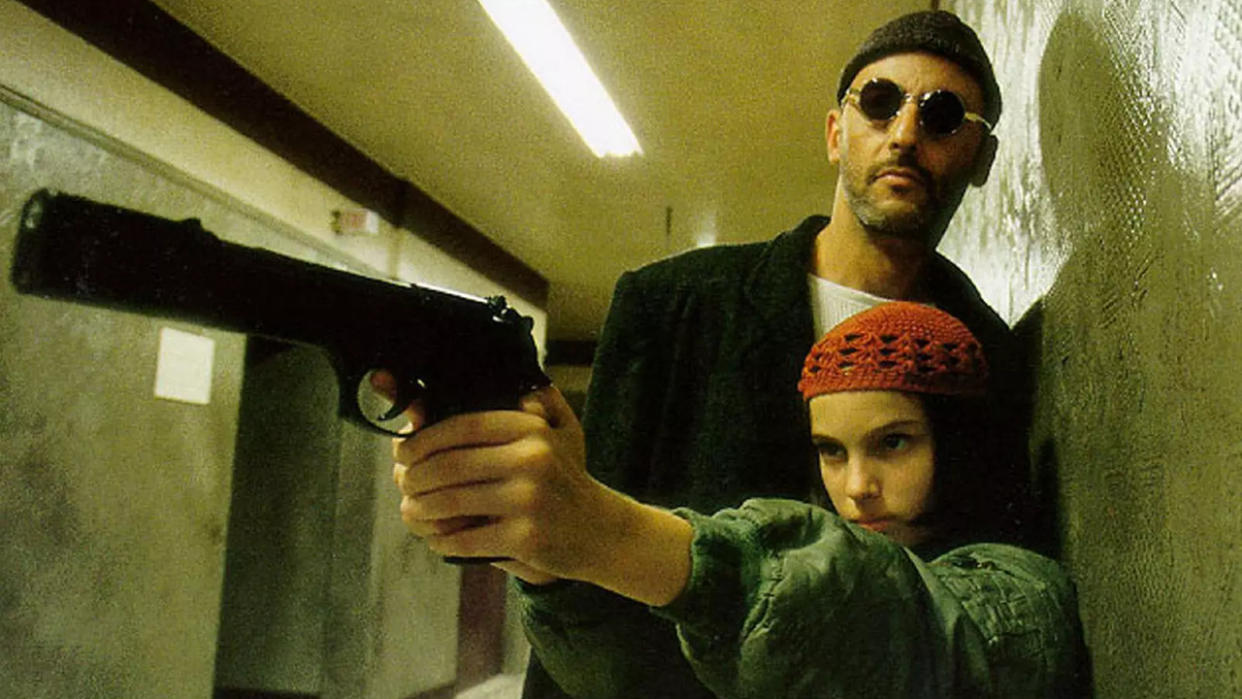  Jean Reno and Natalie Portman in Leon: The Professional 