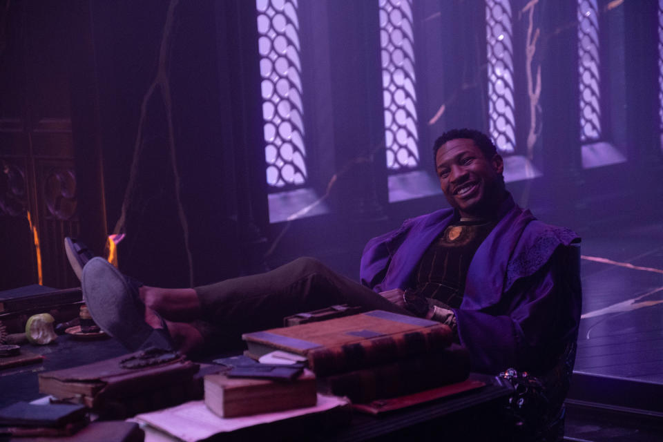 He Who Remains (Jonathan Majors) in Marvel Studios' LOKI, exclusively on Disney+. Photo by Chuck Zlotnick. Â©Marvel Studios 2021. All Rights Reserved. 