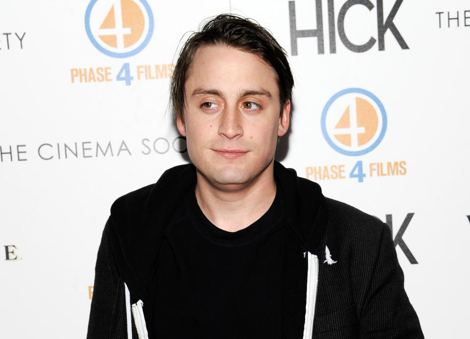 FILE - This May 3, 2012 file photo shows actor Kieran Culkin at a special screening of "Hick" hosted by Phase 4 Films and The Cinema Society in New York. Michael Cera and Kieran Culkin are slated to star together on Broadway in Kenneth Lonergan’s play “This Is Our Youth,” a comedy about the high times and aimless lives of two disaffected young men. (AP Photo/Evan Agostini, File)