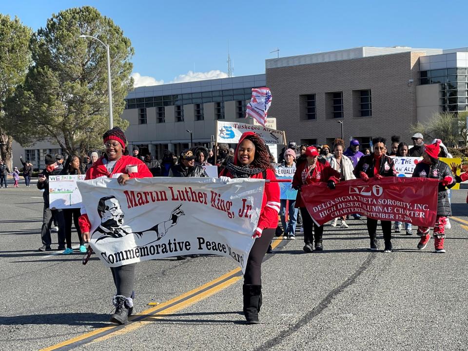 The 15th Annual Dr. Martin Luther King, Jr. Commemorative Peace March & Ceremony was held on Monday, January 15, 2023, near Victorville City Hall.