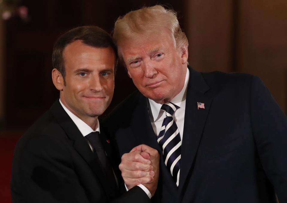 French President Macron visits Trump in 3-day trip to Washington