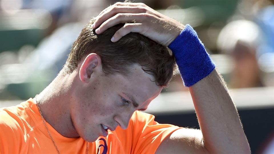 Vasek Pospisil's European run of bad luck hit its nadir in Madrid on Friday.