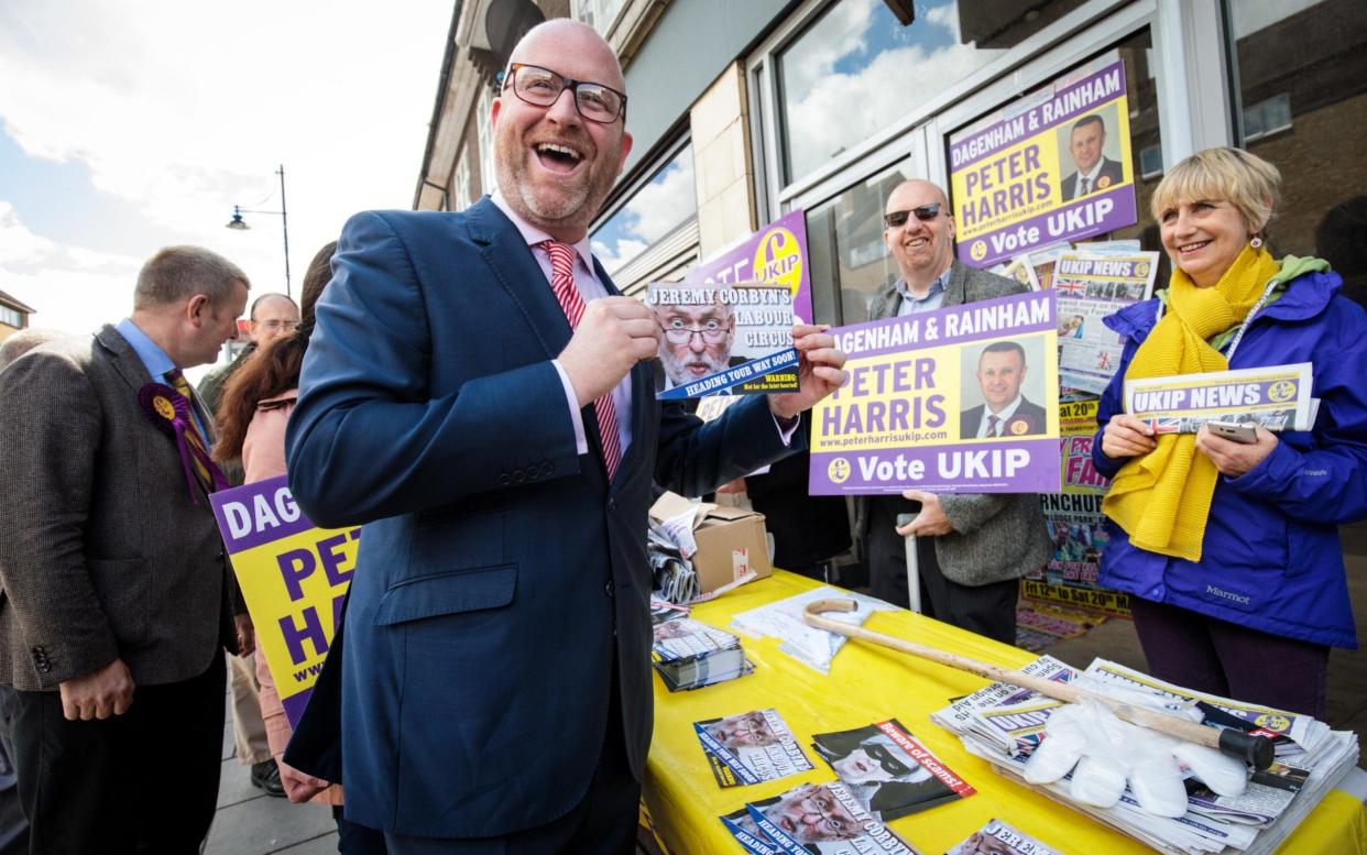 Paul Nuttall, the Ukip leader - Getty Images Europe