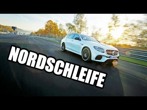 <p>Running a 7:45 in the hands of <em>Sport Auto's </em>Christian Gebhardt last year, the Mercedes-AMG E63 S became <a href="https://www.youtube.com/watch?v=MTPaQHghgxw" rel="nofollow noopener" target="_blank" data-ylk="slk:the fastest wagon to ever lap the Nordschleife;elm:context_link;itc:0;sec:content-canvas" class="link ">the fastest wagon to ever lap the Nordschleife</a>. It's incredible for a luxurious family hauler.</p><p><a href="https://www.youtube.com/watch?v=MTPaQHghgxw" rel="nofollow noopener" target="_blank" data-ylk="slk:See the original post on Youtube;elm:context_link;itc:0;sec:content-canvas" class="link ">See the original post on Youtube</a></p>
