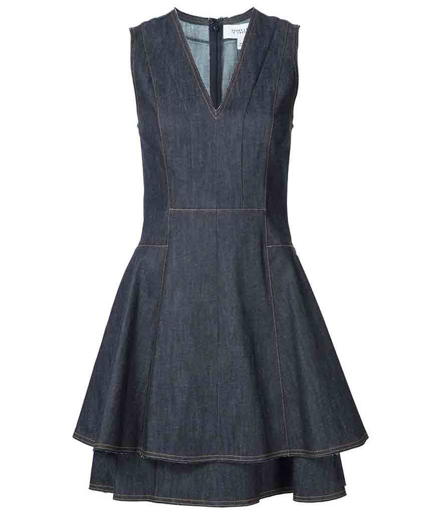 Derek Lam 10 Crosby Fit and Flare Dress