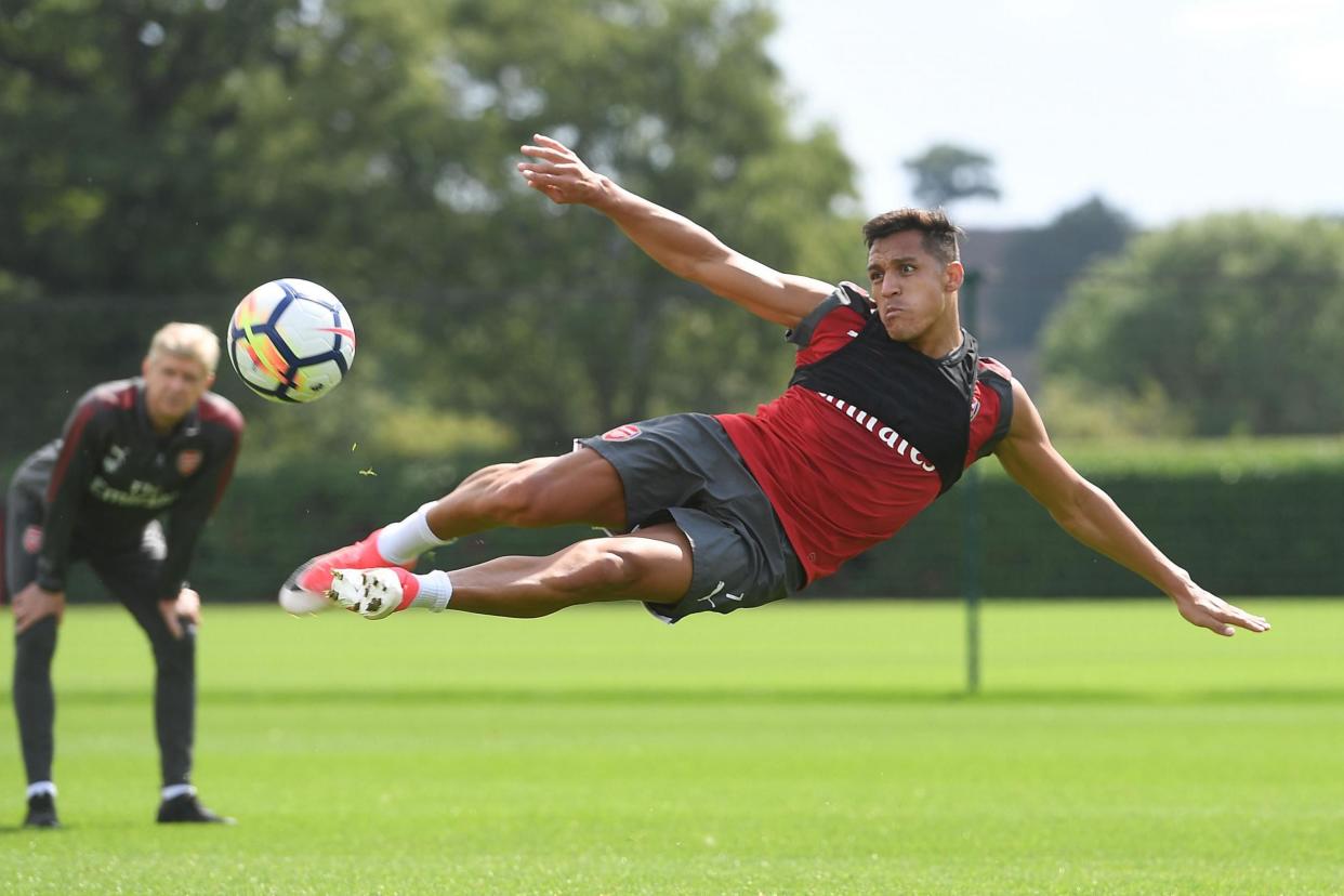 Up in the air | Alexis Sanchez's future remains uncertain: Stuart MacFarlane/Arsenal FC via Getty Images