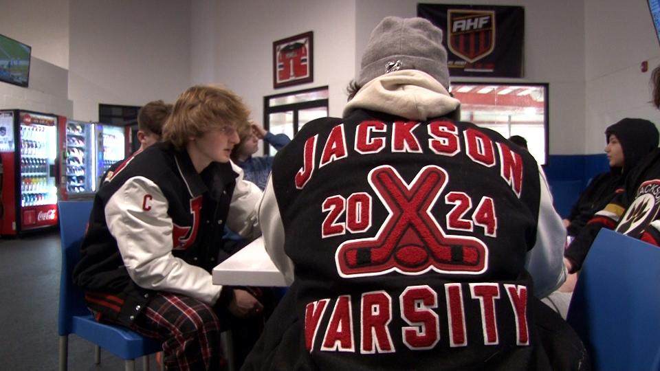 Players from Jackson's hockey team ponder a year without hockey