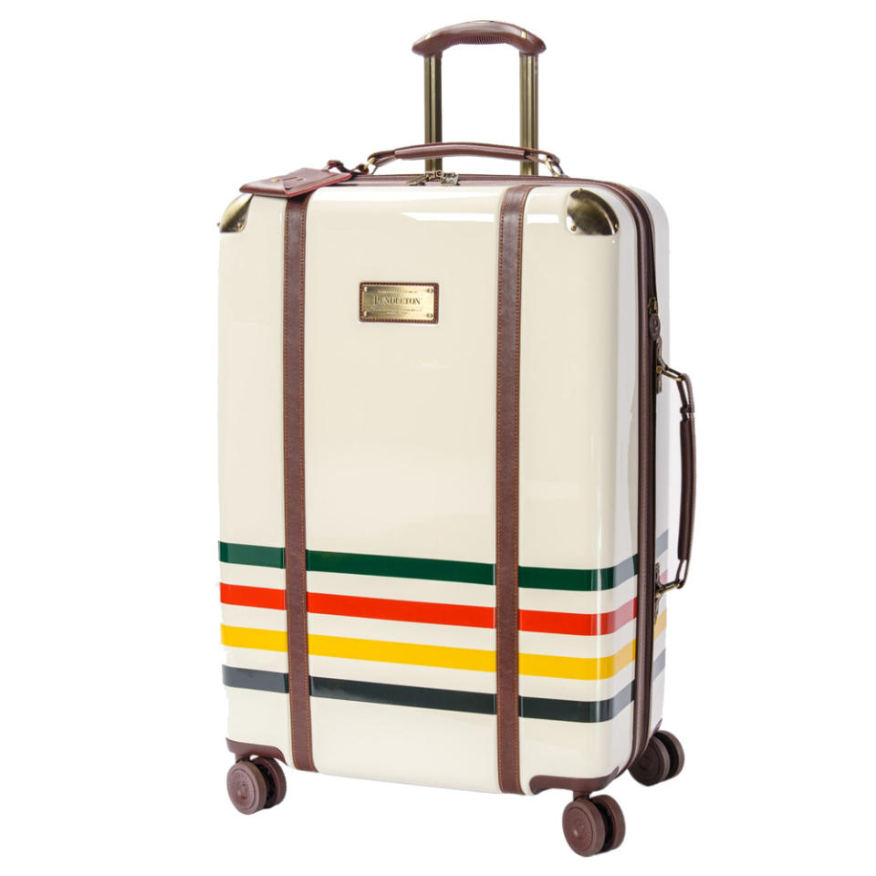 Glacier Stripe Spinner Luggage