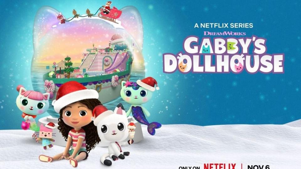 new netflix original christmas movies 2023 gabbys dollhouse
