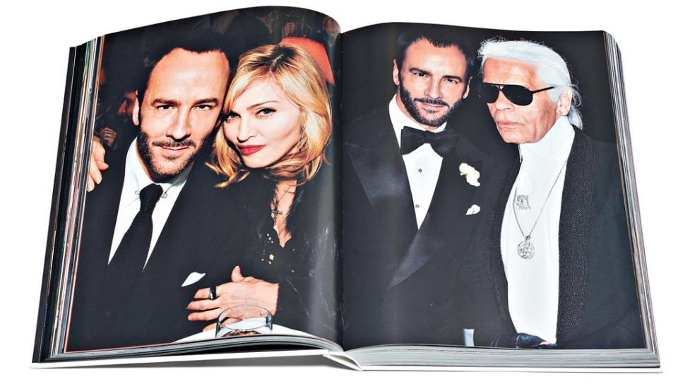 Ford with music and fashion legends Madonna and  Karl Lagerfeld (Tom Ford 002)