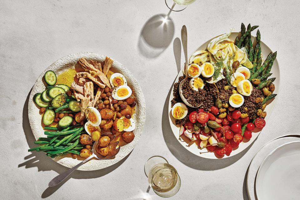 <h1 class="title">Any Way Niçoise Salad</h1><cite class="credit">Photo by Alex Lau, Prop Styling by Kalen Kaminski, Food Styling by Rebecca Jurkevich</cite>