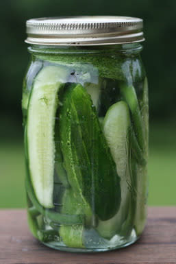 Half-Sour Cucumber Pickles