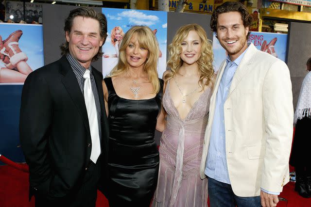 From left: Kurt Russell, Goldie Hawn, Kate Hudson and Oliver Hudson