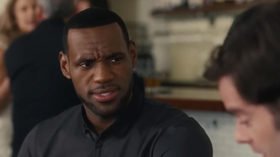 Lebron James in Trainwreck