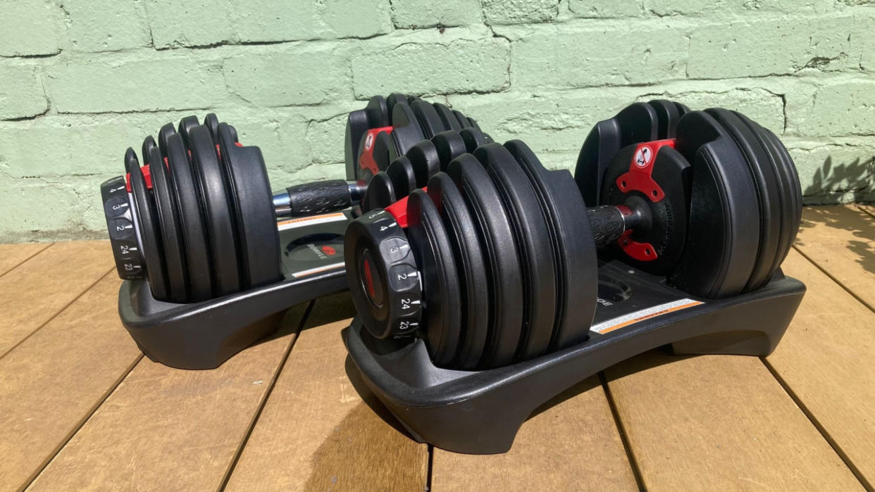  Bowflex SelectTech 552i Adjustable Dumbbells 