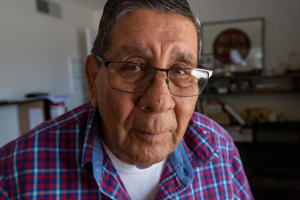 Josue "George" Garza started teaching fifth grade at Robb Elementary School in 1965. He fought against social injustice in the educational system of Uvalde, Texas and later became a school board member and mayor.