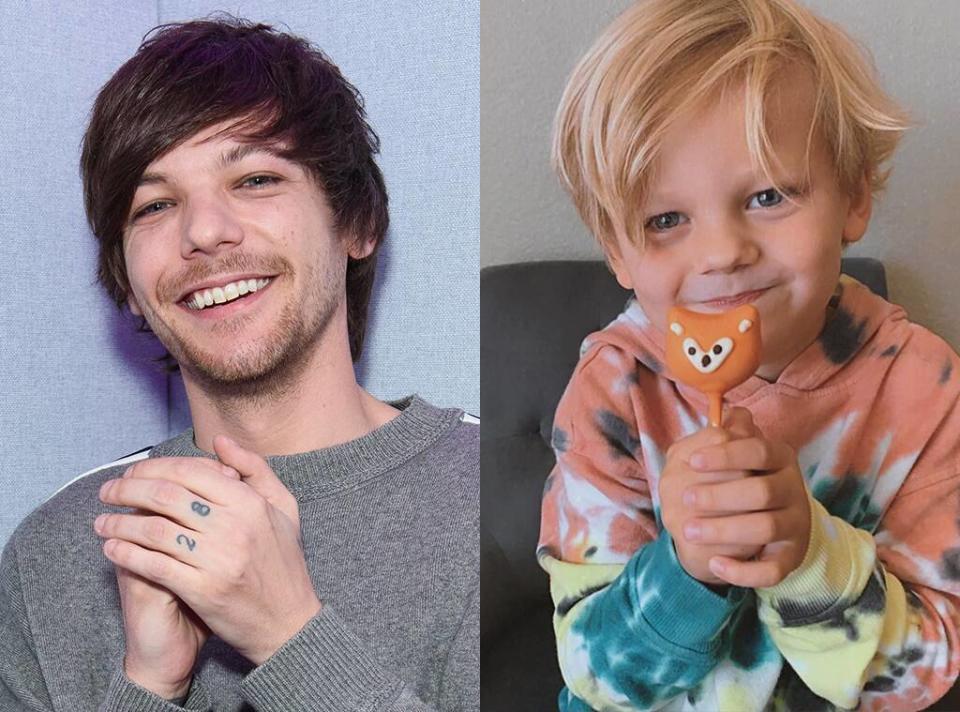 Louis Tomlinson, Freddie Tomlinson