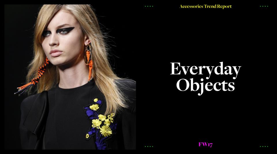 <p>It started with a key from Marc Jacobs in New York, followed by plastic cords from Versace in Milan. And then Balenciaga in Paris gave us a charm necklace with differently shaped keys all held together with loops and silk scarf. Whoever said there isn’t beauty in the mundane needs to reevaluate or just think about what’s lying around the house — and ponder how to make full use of those old keys and trinkets! </p>