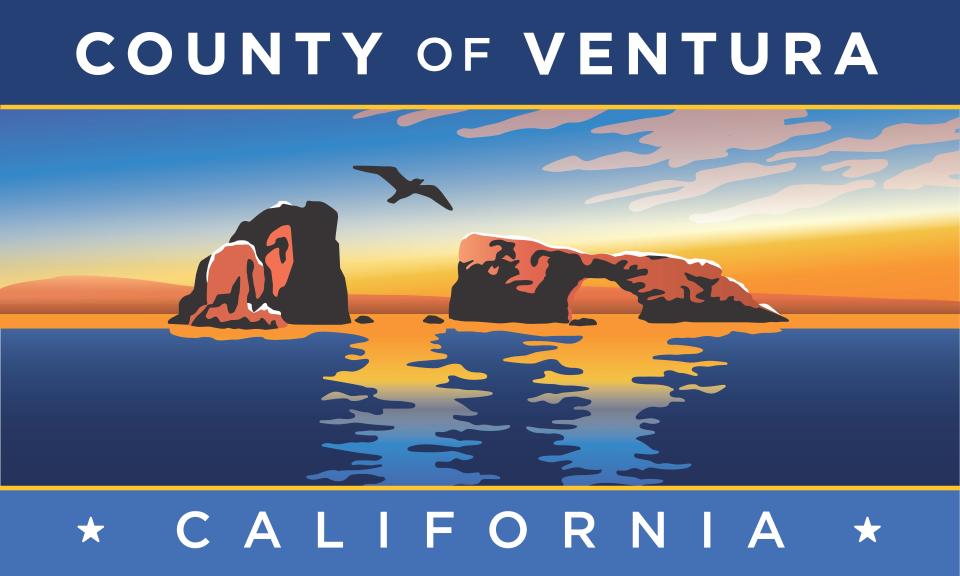 This design has been approved for a flag representing Ventura County, but it was not the first.