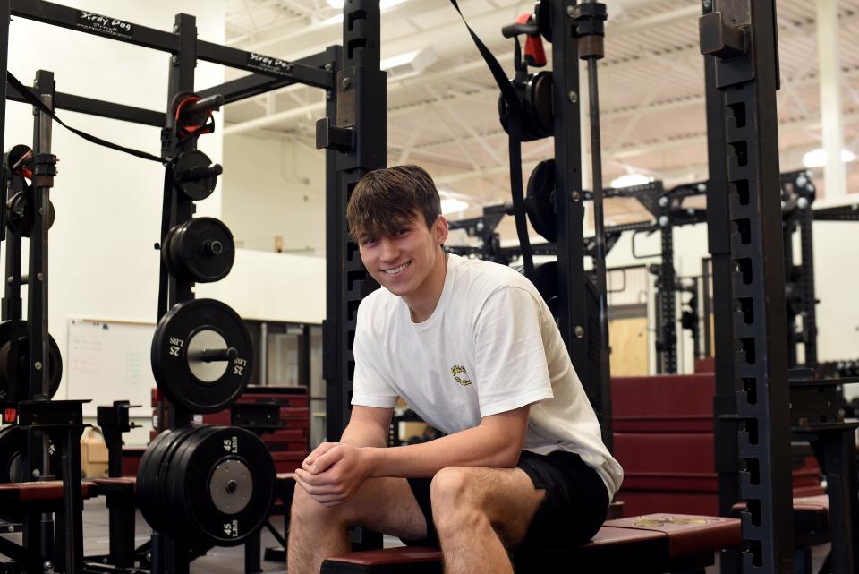 Licking Heights graduating senior Brody McLaughlin is part of the class of 2022. McLaughlin was a co-captain of the football team and key member in all three phases.