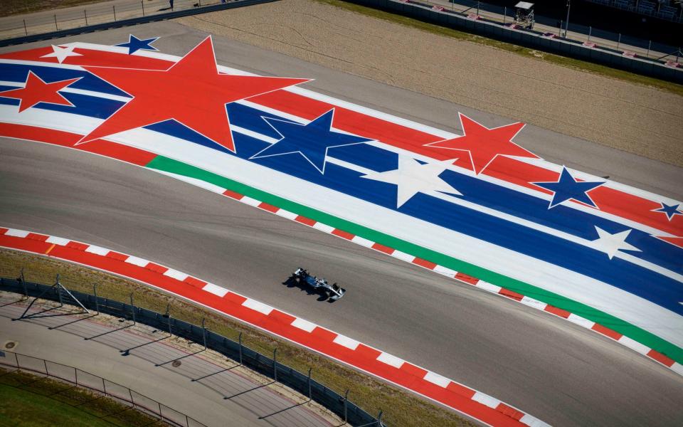  Nov 1, 2019; Austin, TX, USA; Mercedes AMG Petronas Motorsport driver Lewis Hamilton (44) of Great Britain during practice for the United States Grand Prix at Circuit of the Americas - Reuters