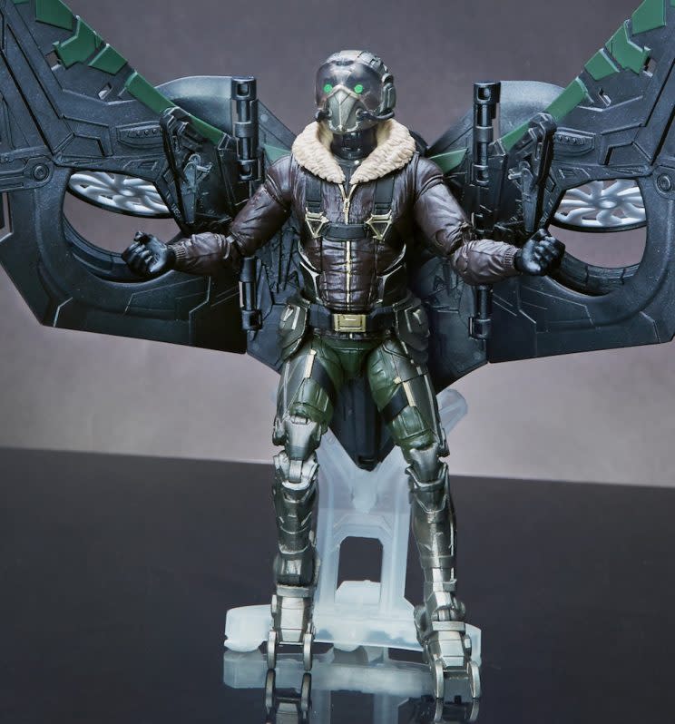 Close-up of Marvel Legends Vulture figure (Courtesy of Hasbro)