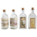 <b>Set of four perfume bottles - £12 - <a href="http://bit.ly/Ssg5LU" rel="nofollow noopener" target="_blank" data-ylk="slk:Lavender & Sage;elm:context_link;itc:0;sec:content-canvas" class="link "> Lavender & Sage</a></b> <br><br> Make guests feel extra special by de-canting shower gel and shampoo into attractive bottles – and leaving on the bed along with a towel and a pretty bar of soap. At £12 for four, these cork-topped perfume bottles are ideal.