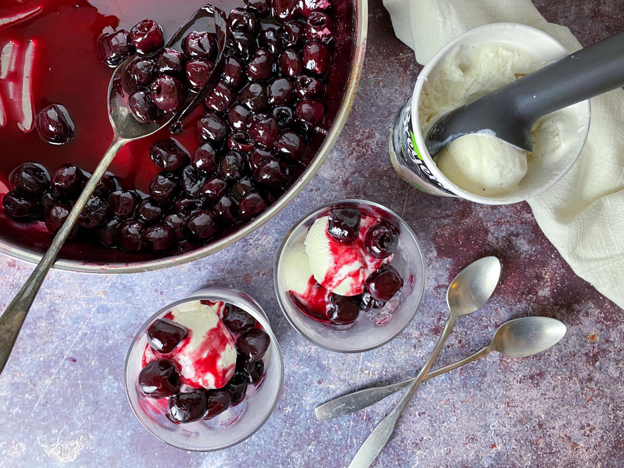 Cherries jubilee is said to have been created for Queen Victoria's Diamond Jubilee in 1897. (Photo: Jenny Kellerhals)