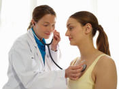 <b>Heart-Health Test <p> Why you need it:</p></b> To ensure that you're not at risk for heart disease, the number one killer of women. Sixty-four percent of women who die from sudden cardiac death have no previous symptoms of this disease. <p><b>When and how often:</b> Annual exams starting at age 20. These are especially important if you have a family history of hypertension or premature heart disease, if you're 45 or older, if you're overweight, or if you are a smoker.</p> <p><b>What to expect:</b> At your annual checkup, your doctor will check your blood pressure and listen to your heart for murmurs or irregular heartbeats. If you have been experiencing chest pain, shortness of breath, and easy fatigue, your doctor may refer you to a cardiologist, who will order a stress test and an electrocardiogram to help evaluate your heart and future heart-disease risk.</p> <p><b>What the results mean:</b> If your doctor determines that you have an irregular heartbeat or if you're experiencing palpitations, this may indicate a cardiac rhythm disorder that requires medication. If your blood pressure is higher than 130/90, you may be developing hypertension.</p>