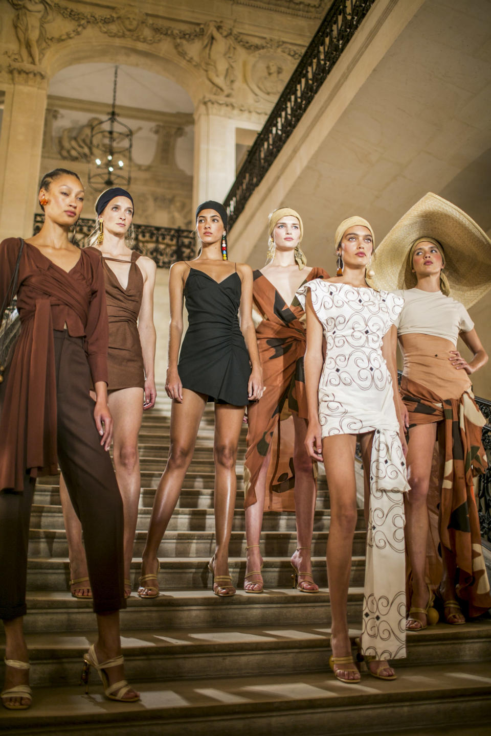 Backstage at Jacquemus RTW Spring 2018