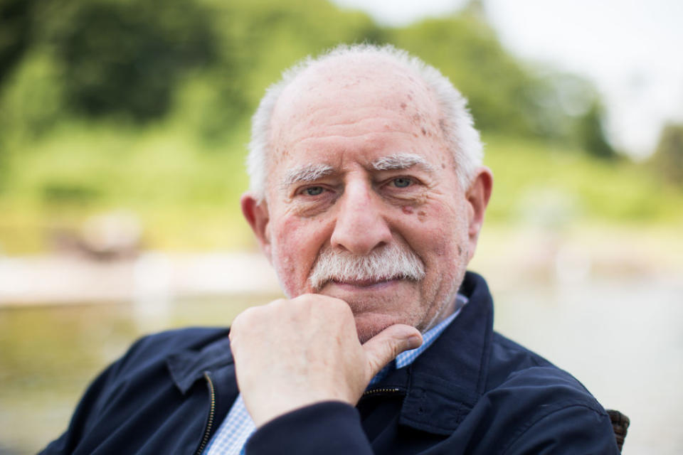 28 May 2018, Germany, Dortmund: Former sports commentator Werner Hansch. Hansch is due to celebrate his 80th birthday on 16 August 2018. Photo: Rolf Vennenbernd/dpa (Photo by Rolf Vennenbernd/picture alliance via Getty Images)