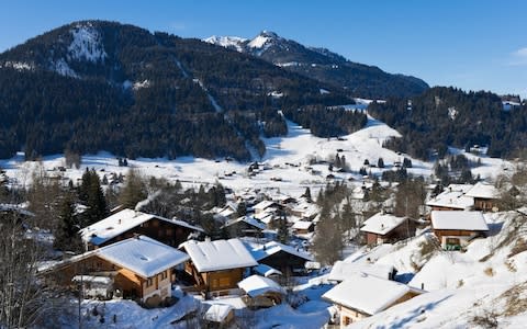 The resort of Les Diablerets in Vaud, Switzerland, is popular with families - Credit: Ian Dagnall/Alamy Stock Photo