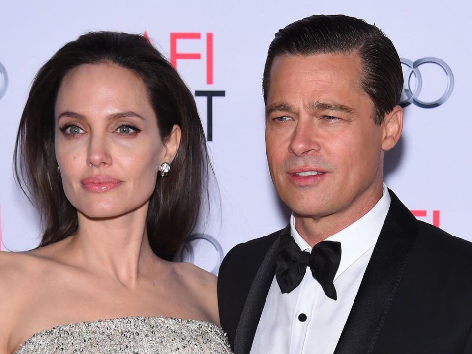 Brad Pitt und Angelina Jolie ein Jahr vor ihrer Trennung. (Bild: DFree/Shutterstock.com)