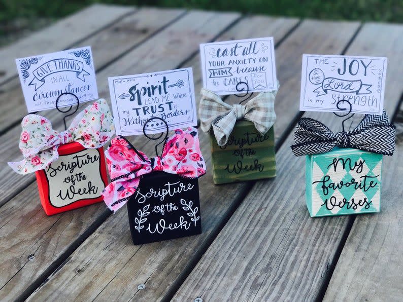 Mini Scripture Cards