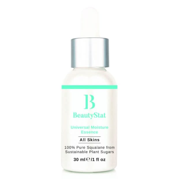 <p><strong>BeautyStat Universal Moisture Essence, $40, <a href="https://shop-links.co/1727376707454827640" rel="nofollow noopener" target="_blank" data-ylk="slk:available here;elm:context_link;itc:0;sec:content-canvas" class="link ">available here</a>: </strong>"BeautyStat was founded by Ron Robinson, a cosmetic chemist, so the formulas are always spot-on. This no-frills, plant-based 100% squalane oil is no exception: It keeps skin smooth and intensely moisturized, but feels much lighter than many other face oils." —Stephanie Saltzman, Beauty Director</p>