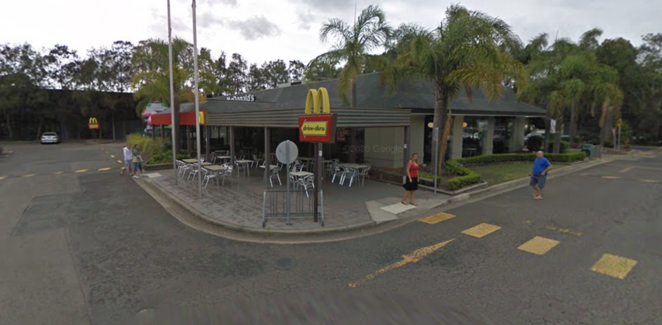 The McDonald's in Warriewood.