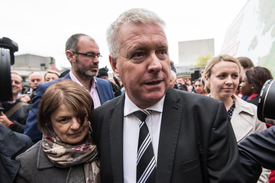 Labour's National Elections and Campaign Coordinator, Ian Lavery, during the general election campaign: Getty