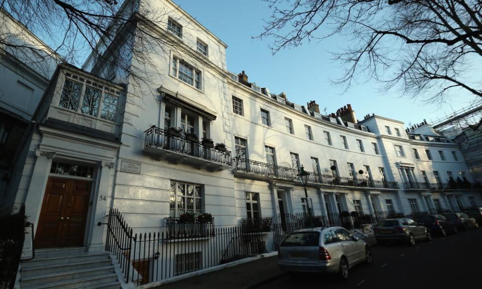 Egerton Crescent in Kensington and Chelsea